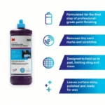 3M 06068 Perfect-It Ultrafine Machine Polish (No. 3), 1 Quart (946 mL) - Image 2