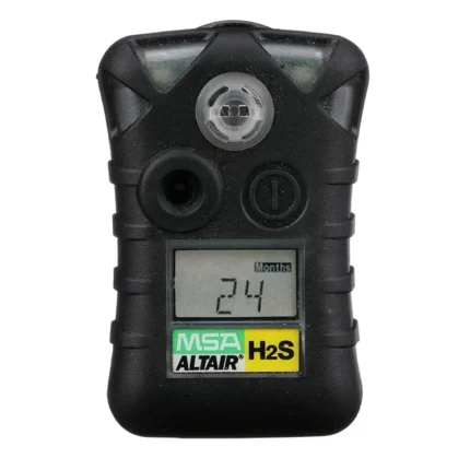 MSA 10092521 ALTAIR Single-Gas Detector – H₂S (Low 10 ppm / High 15 ppm), Black Case