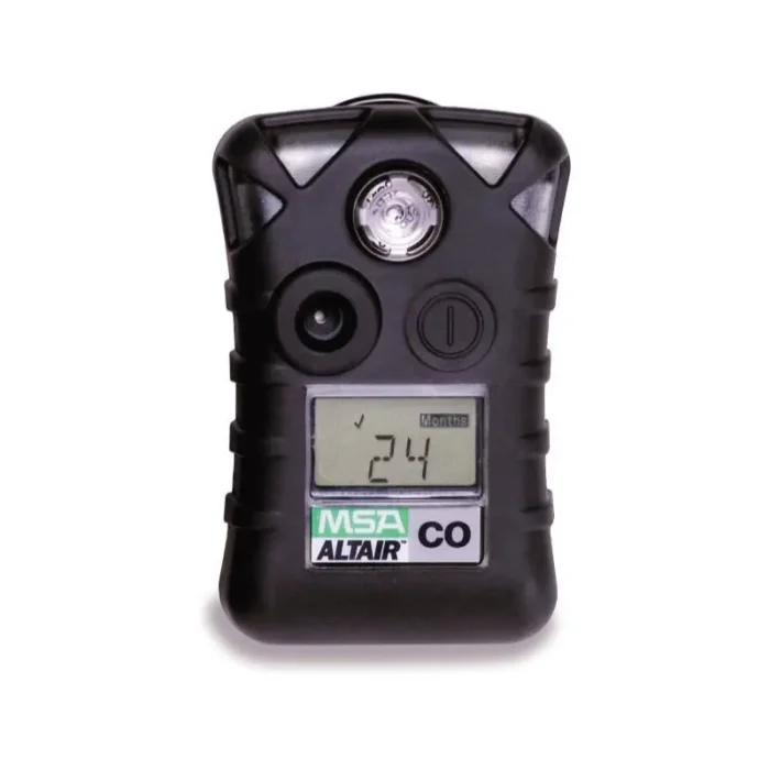 MSA 10092522 ALTAIR Single-Gas Detector – CO (Low 25 ppm / High 100 ppm), Black Case - Image 1