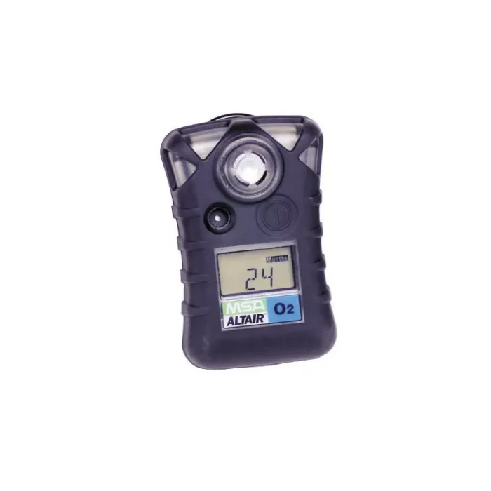 MSA 10092523 ALTAIR Single-Gas Detector – O₂ (Low 19.5% / High 23.0%), Black Case - Image 1