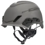 MSA 10204346 V‑Gard H1 Safety Helmet – Trivent (Vented), Gray