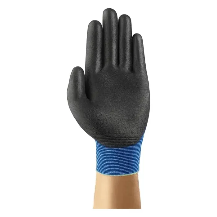 Ansell 11-618 HyFlex Ultra-Lightweight Work Gloves, PU Coated Palm - Size 6 - XS - 12 Pairs - Image 3