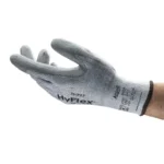 Ansell 11-727 HyFlex Cut-Resistant Work Gloves, PU Coated Palm - Size 8 - M - 12 Pairs