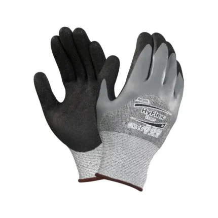 Ansell 11-927 HyFlex Oil-Repellent and Cut Protection Gloves - Size 10 - XL - Pair