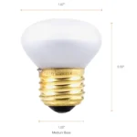 LEDVANCE Sylvania 14819 Directional R14 Incandescent Lamp – 40W, E26 Medium Base, Warm White - Image 2