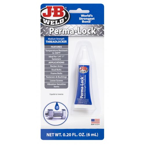 J-B Weld 24206 Perma-Lock Blue Threadlocker