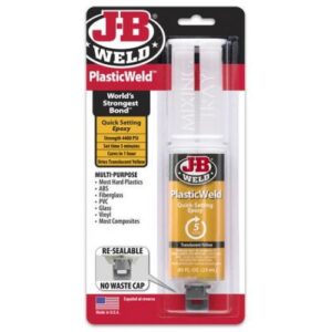 J-B Weld 50132 Plasticweld Syringe Epoxy