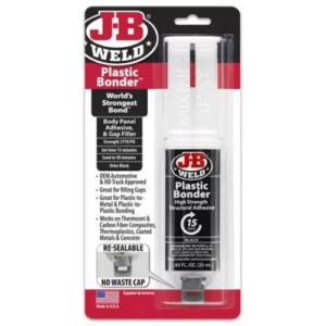 J-B Weld 50139 Plastic Bonder Syringe Paste
