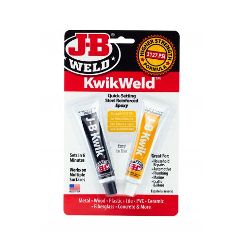 J-B Weld 8276 Kwik Weld Twin Tube Epoxy