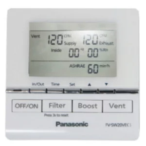 Panasonic FVSW20VEC1 LCD Wired Wall Control