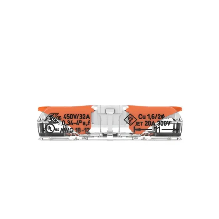 WAGO 221-2401 Inline Splicing Connector - 221 Series 12 AWG Lever Connector - Image 2