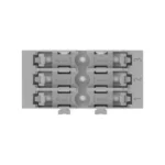 WAGO 221-2523 Mounting Carrier For Inline Series Splicing Connector - Image 3