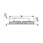 WAGO 221-2523 Mounting Carrier For Inline Series Splicing Connector - Image 4