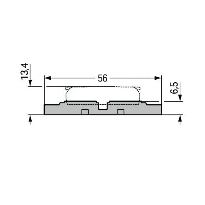 WAGO 221-2523 Mounting Carrier For Inline Series Splicing Connector - Image 4