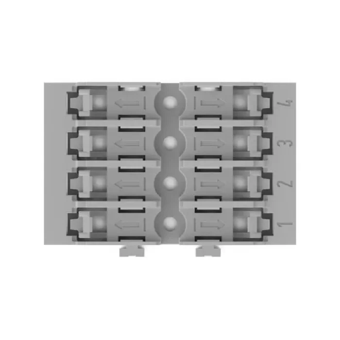 WAGO 221-2524 Mounting Carrier For Inline Series Splicing Connector - Image 3