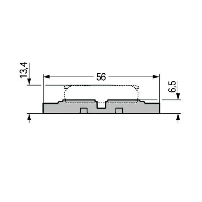 WAGO 221-2524 Mounting Carrier For Inline Series Splicing Connector - Image 4