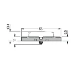 WAGO 221-2531 Mounting Carrier For Inline Series Splicing Connector - Image 3