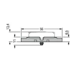 WAGO 221-2532 Mounting Carrier For Inline Series Splicing Connector - Image 4