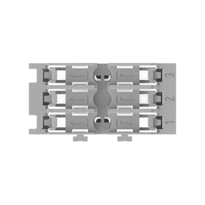 WAGO 221-2533 Mounting Carrier For Inline Series Splicing Connector - Image 3