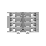 WAGO 221-2534 Mounting Carrier For Inline Series Splicing Connector - Image 3