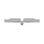 WAGO 221-2535 Mounting Carrier For Inline Series Splicing Connector - Image 2