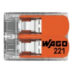 WAGO 221-412 Compact Splicing Connector - 221 Series 12 AWG Lever Connector - Image 5