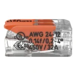 WAGO 221-412 Compact Splicing Connector - 221 Series 12 AWG Lever Connector - Image 6