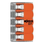 WAGO 221-415 Compact Splicing Connector - 221 Series 12 AWG Lever Connector - Image 5