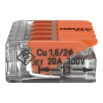WAGO 221-415 Compact Splicing Connector - 221 Series 12 AWG Lever Connector - Image 2