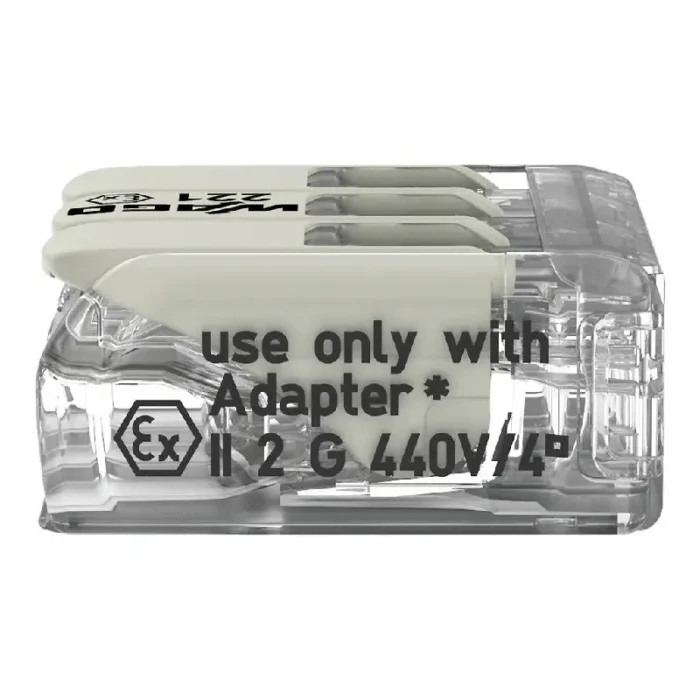 WAGO 221-483 Ex Range Compact Splicing Connector - 221 Series 12 AWG Lever Connector - Image 6