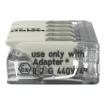 WAGO 221-485 Ex Range Compact Splicing Connector - 221 Series 12 AWG Lever Connector - Image 6