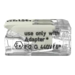 WAGO 221-682 Ex Range Compact Splicing Connector - 221 Series 10 AWG Lever Connector - Image 5