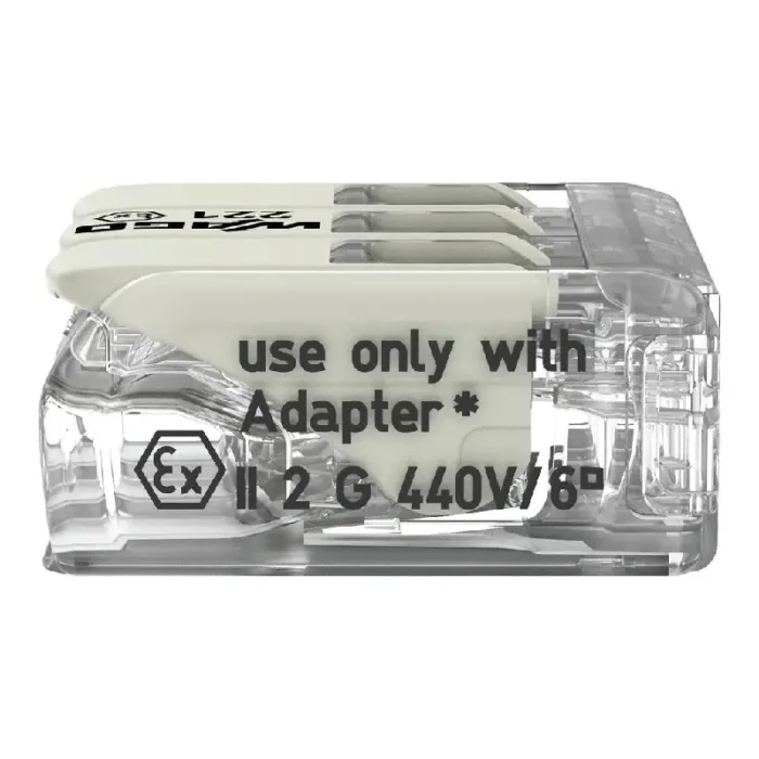 WAGO 221-683 Ex Range Compact Splicing Connector - 221 Series 10 AWG Lever Connector - Image 6
