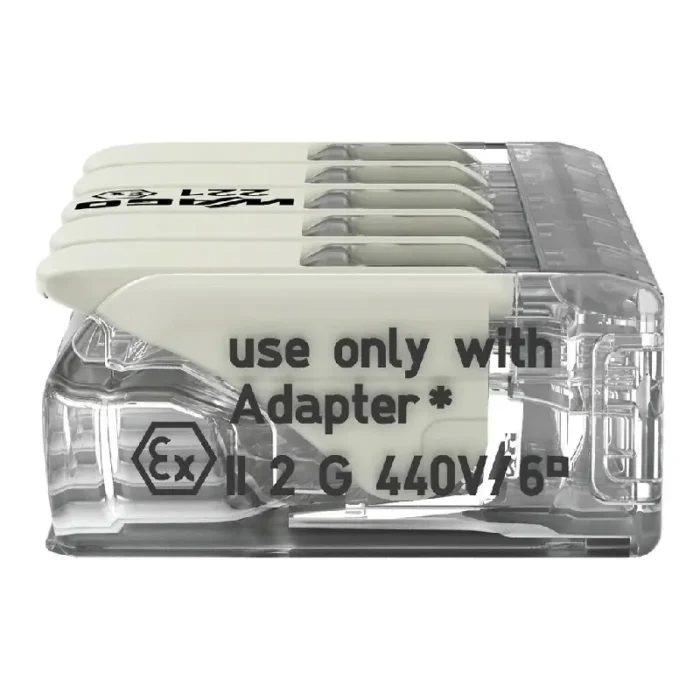 WAGO 221-685 Ex Range Compact Splicing Connector - 221 Series 10 AWG Lever Connector - Image 6