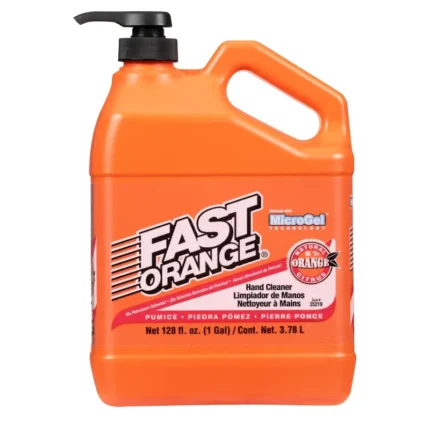 Fast Orange 25219 Hand Cleaner – Smooth Lotion Formula, Biodegradable, 1 Gallon Pump Bottle