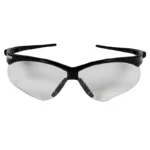 Kleenguard 25676 V30 Nemesis Safety Glasses, Clear Lenses with Black Frame  - 12 Pairs
