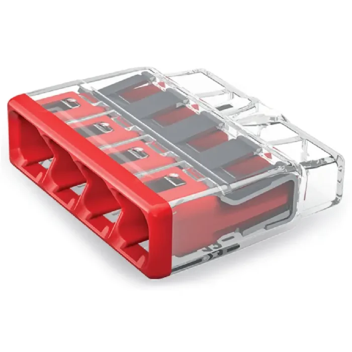 WAGO 2773-404 Compact Pushwire Connector - 2773 Series 12 AWG Push Connector - Image 5
