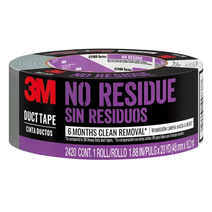 3M 2420 No Residue Duct Tape - Image 1