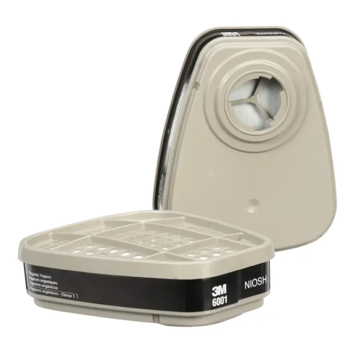 3M 6001 Organic Vapour Cartridge - Pair - Image 1