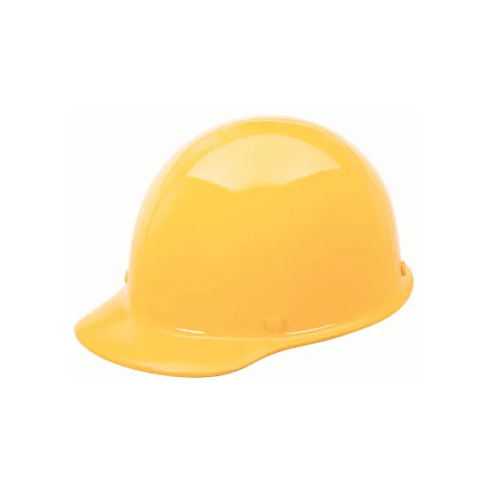 MSA 475397 Skullgard Hard Hat Cap Style Yellow - w/ Fas-Trac III Suspension, Standard - Image 1