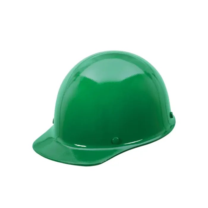 MSA 475399 Skullgard Hard Hat Cap Style Green - w/ Fas-Trac III Suspension, Standard - Image 1