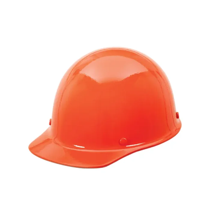 MSA 475404 Skullgard Hard Hat Cap Style Orange - w/ Fas-Trac III Suspension, Standard - Image 1