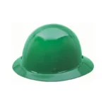 MSA 475411 Skullgard Protective Hat Green - w/ Fas-Trac III Suspension, Standard