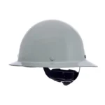 MSA 475412 Skullgard Full Brim Hard Hat Gray w/ Fas-Trac III Suspension, Standard