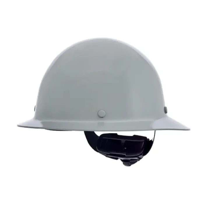MSA 475412 Skullgard Full Brim Hard Hat Gray w/ Fas-Trac III Suspension, Standard - Image 1