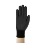 Ansell 48-126 EDGE Black Polyurethane-Coated 15-Gauge Work Gloves - Size 8 - M - 12 Pairs - Image 3
