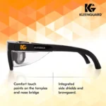 Kleenguard 49311 V30 Maverick Safety Glasses - Grey Lens - Black - Anti-Fog - Image 3