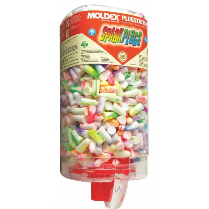 Moldex 6645 SparkPlugs PlugStation Uncorded Earplug Dispenser - 500 Pairs - Image 3