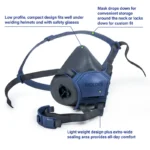 Moldex 7002 Reusable Half Mask Respirator - Medium - Image 3