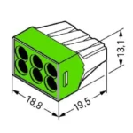 WAGO 773-116 Wall-Nuts Push Wire Connector - Image 2